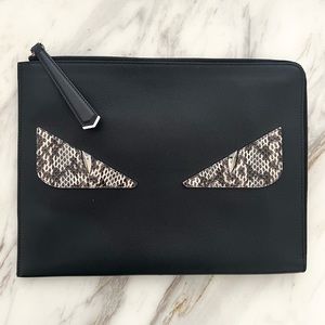 Fendi Monster Eyes Pouch - New